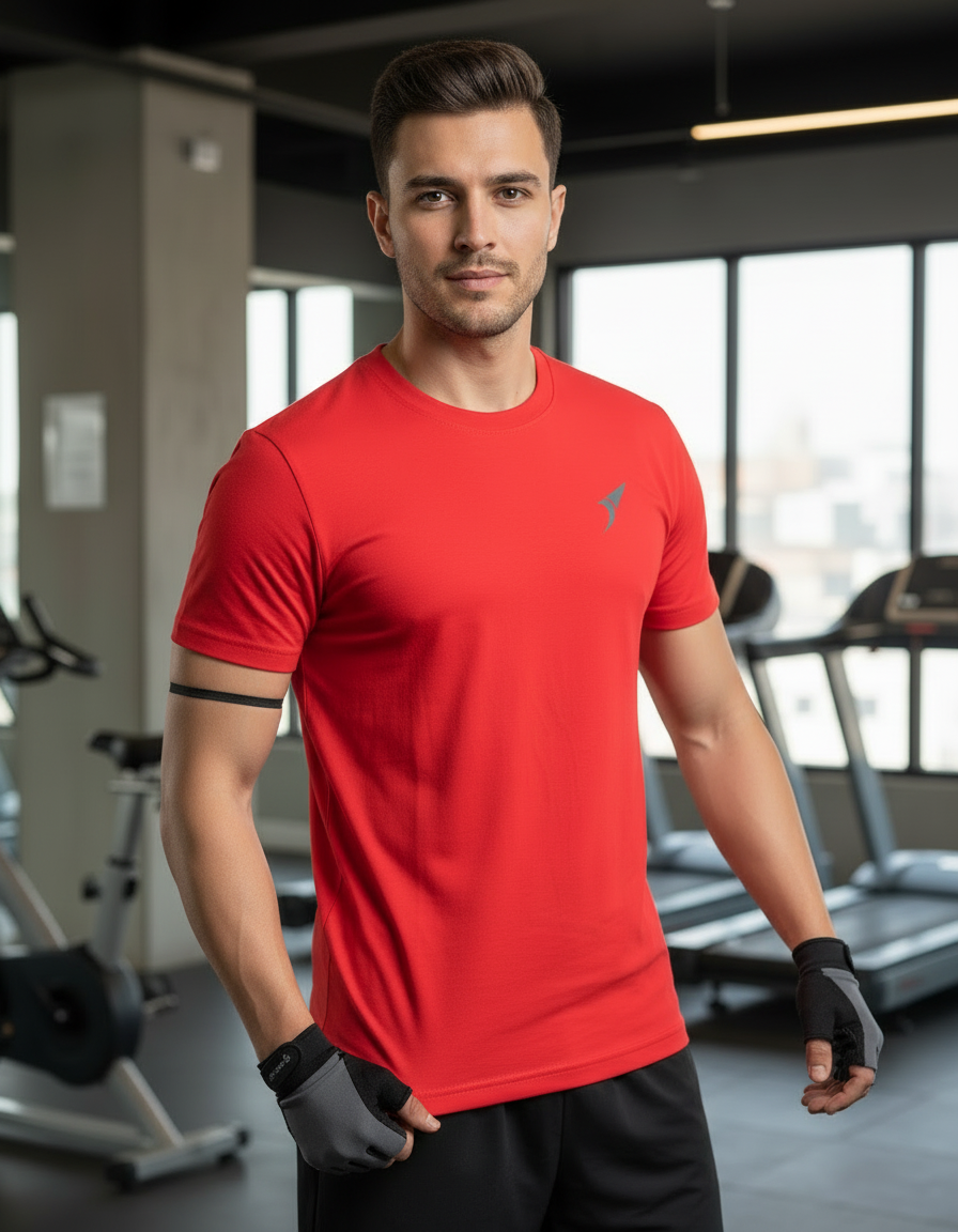 Men’s Premium Sports Activewear T-Shirt-Reed| Lightweight & Breathable