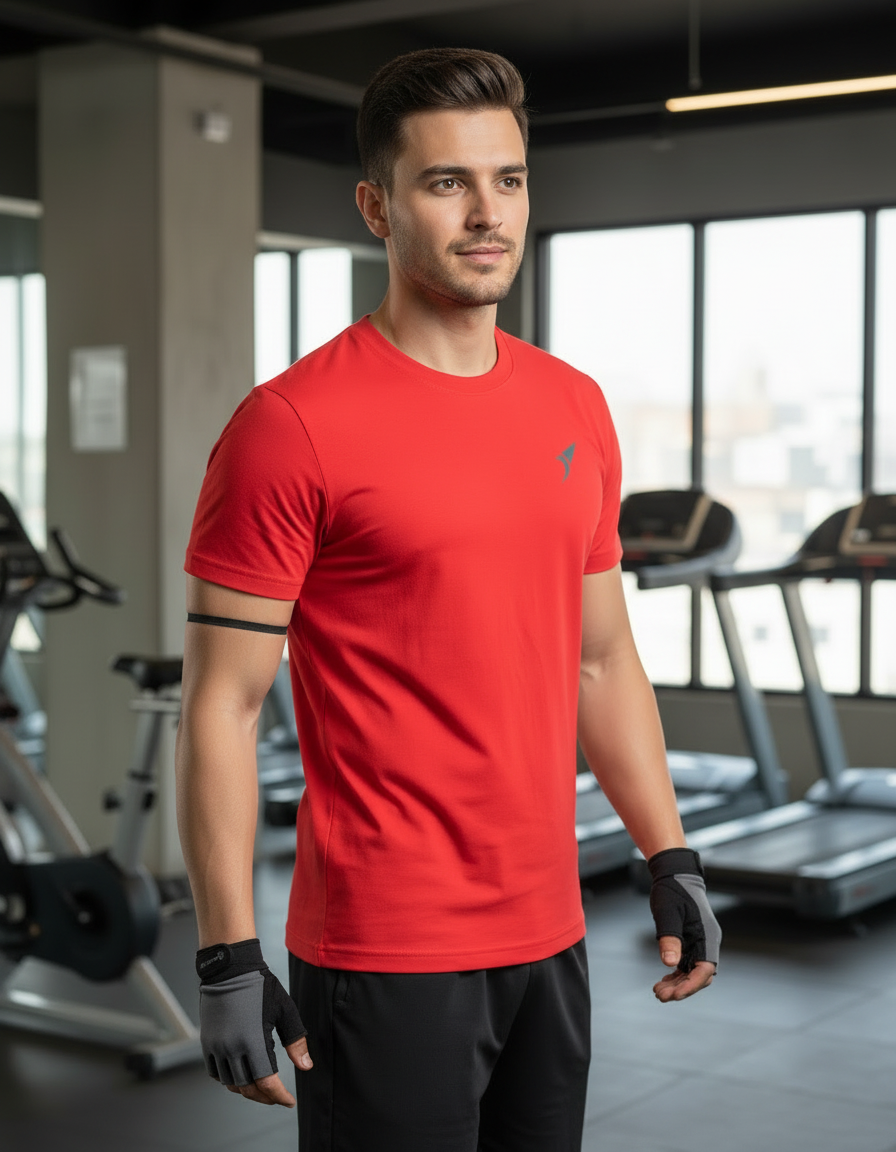 Men’s Premium Sports Activewear T-Shirt-Reed| Lightweight & Breathable