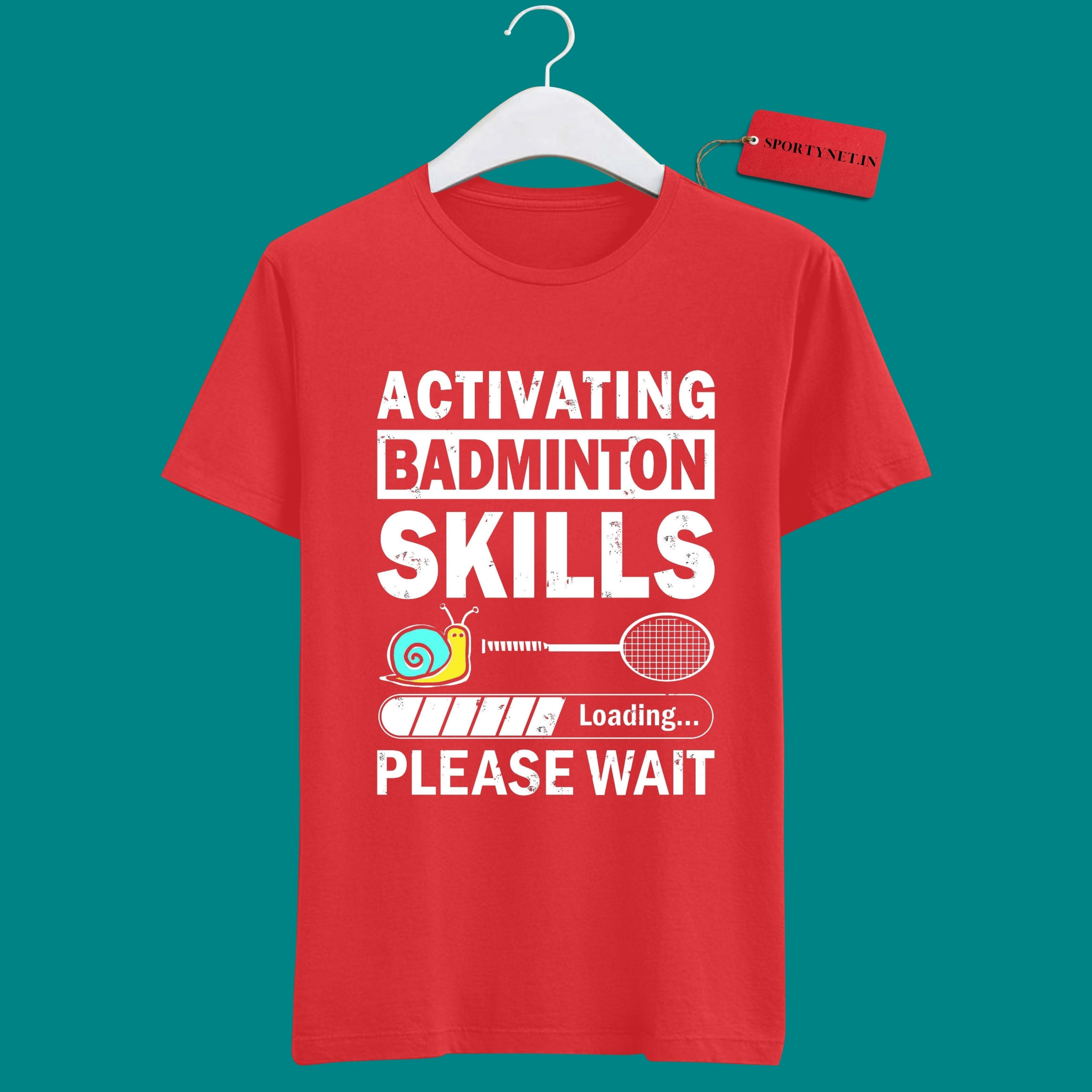 Activating Badminton Skills Funny Quote Unisex T Shirt