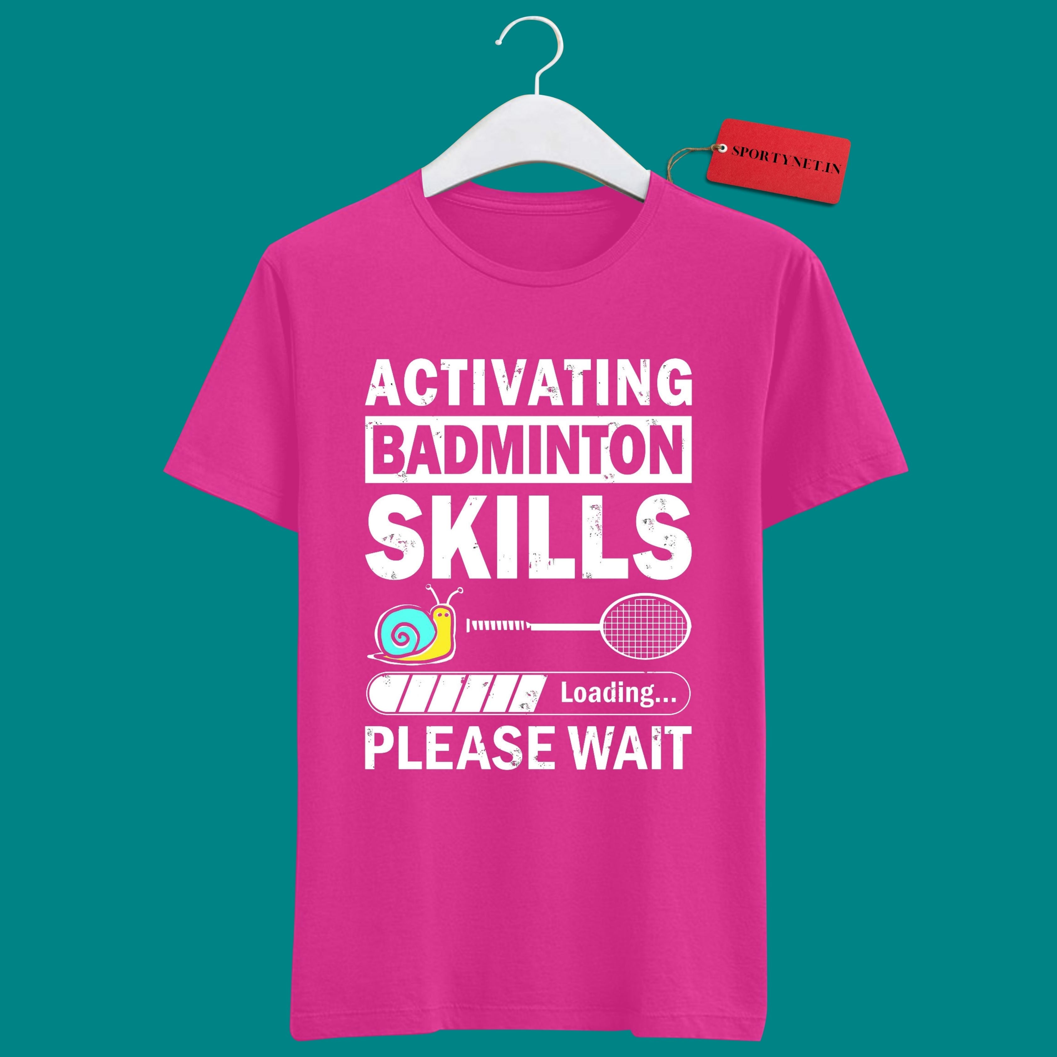 Activating Badminton Skills Funny Quote Unisex T Shirt