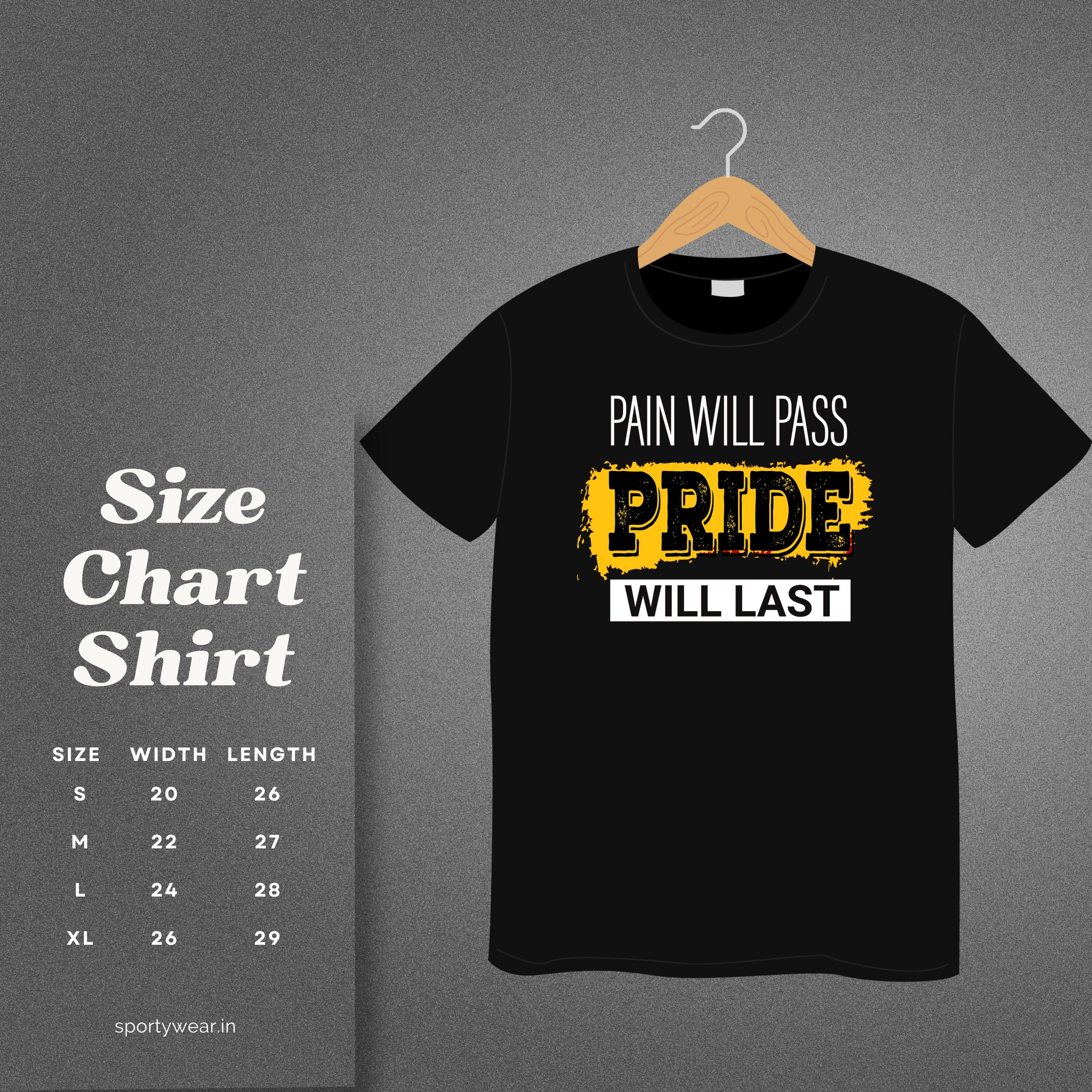 Pain Will Pass, Pride Will Last GYM MEN'S TSHIRT