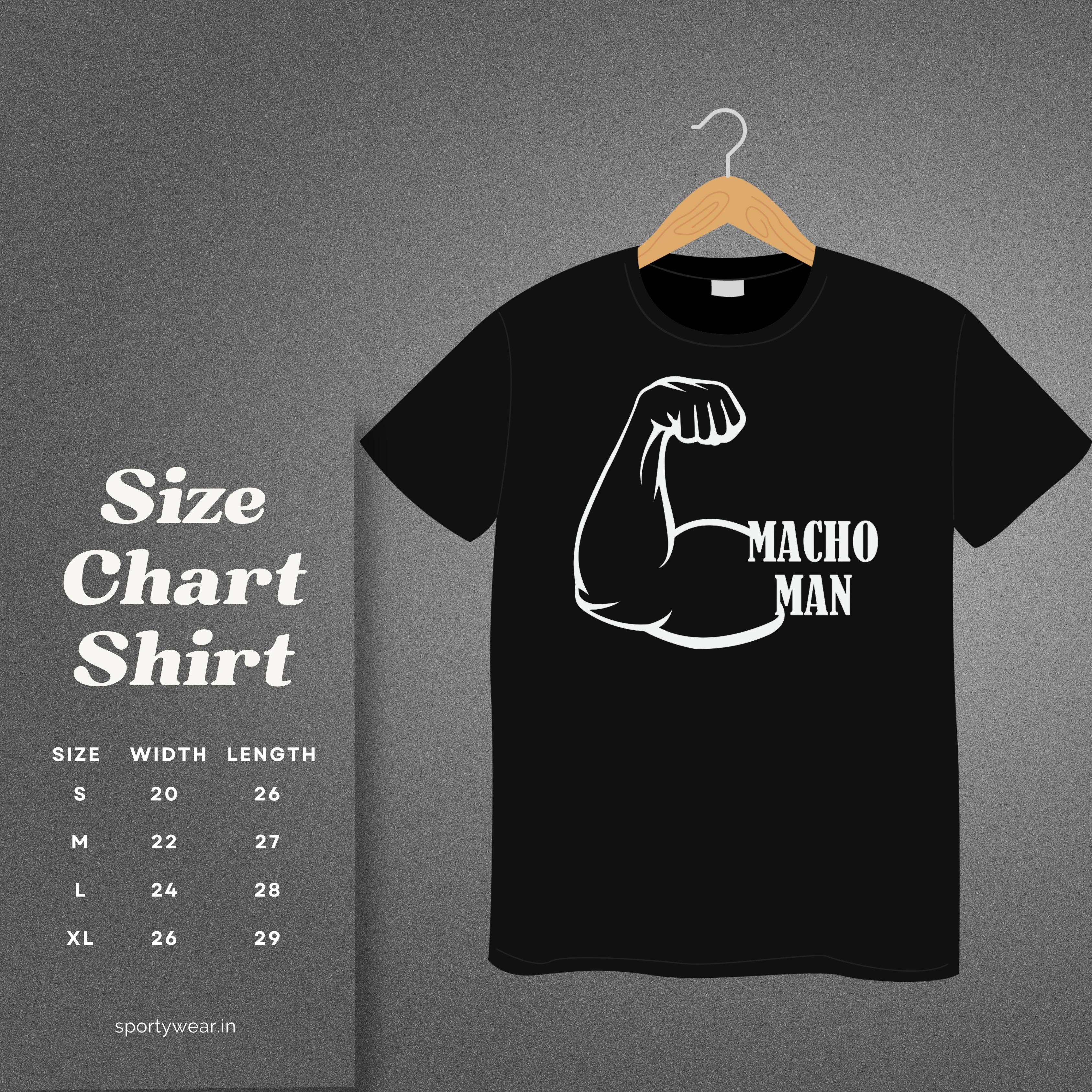 Macho Man GYM MEN'S TSHIRT