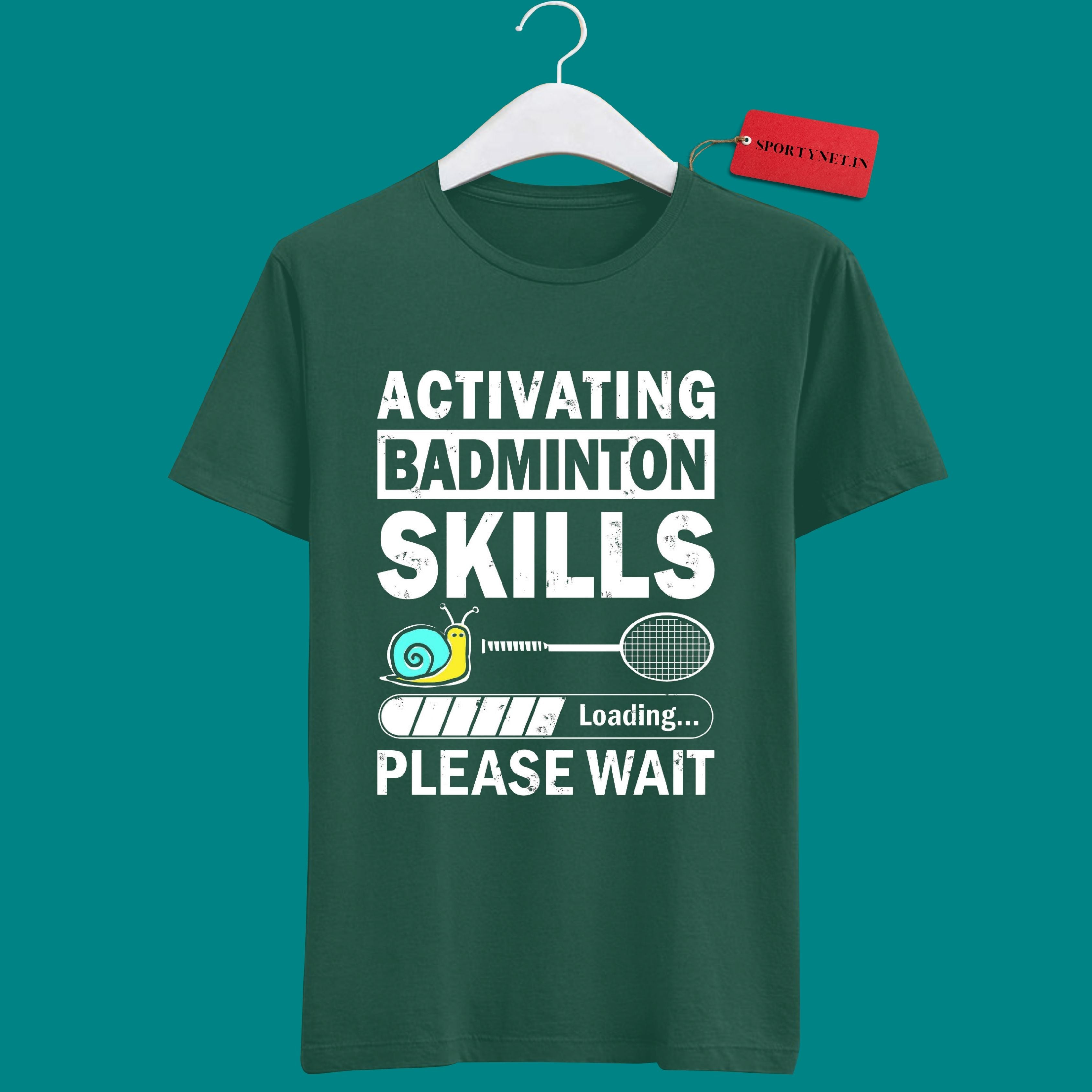 Activating Badminton Skills Funny Quote Unisex T Shirt