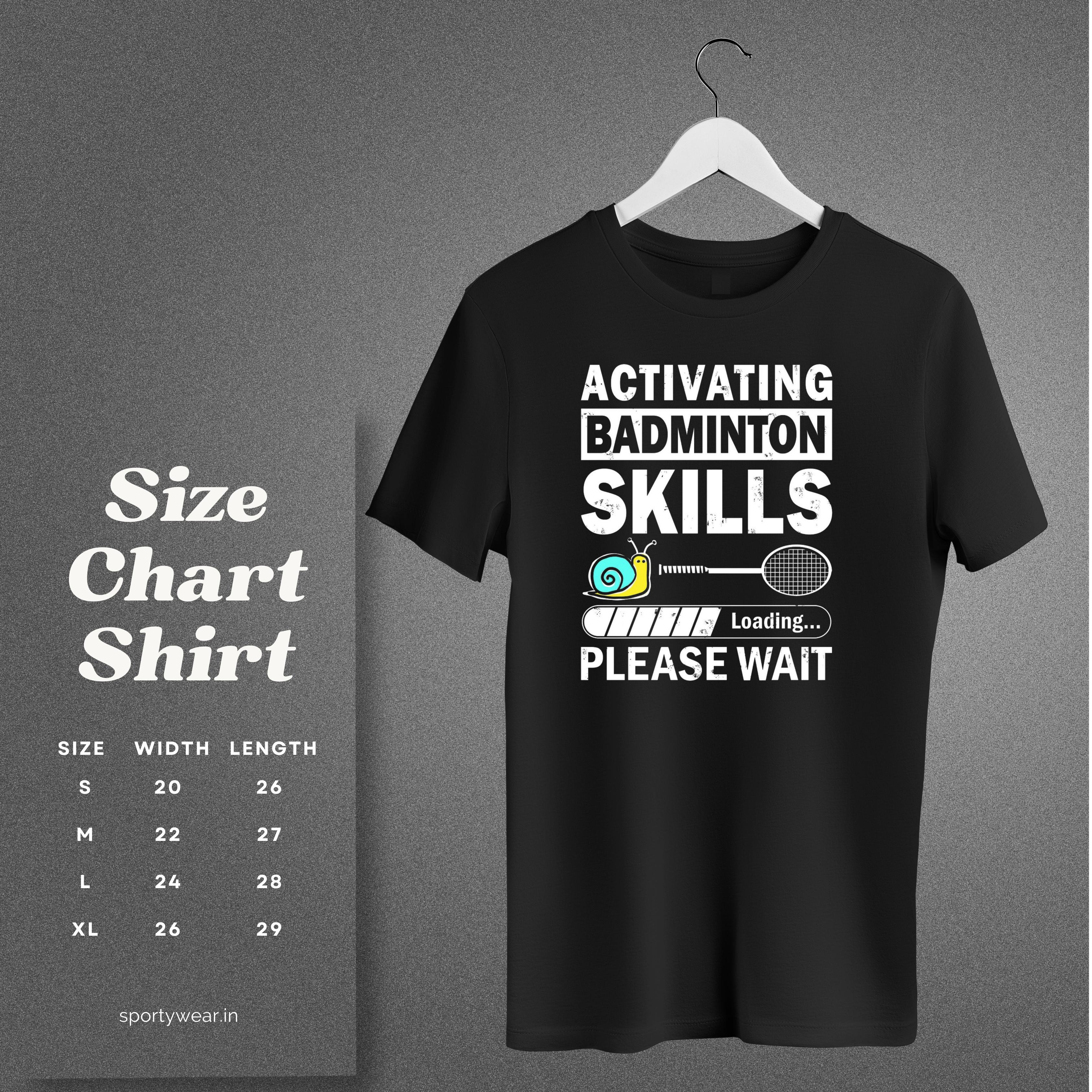 Activating Badminton Skills Funny Quote Unisex T Shirt