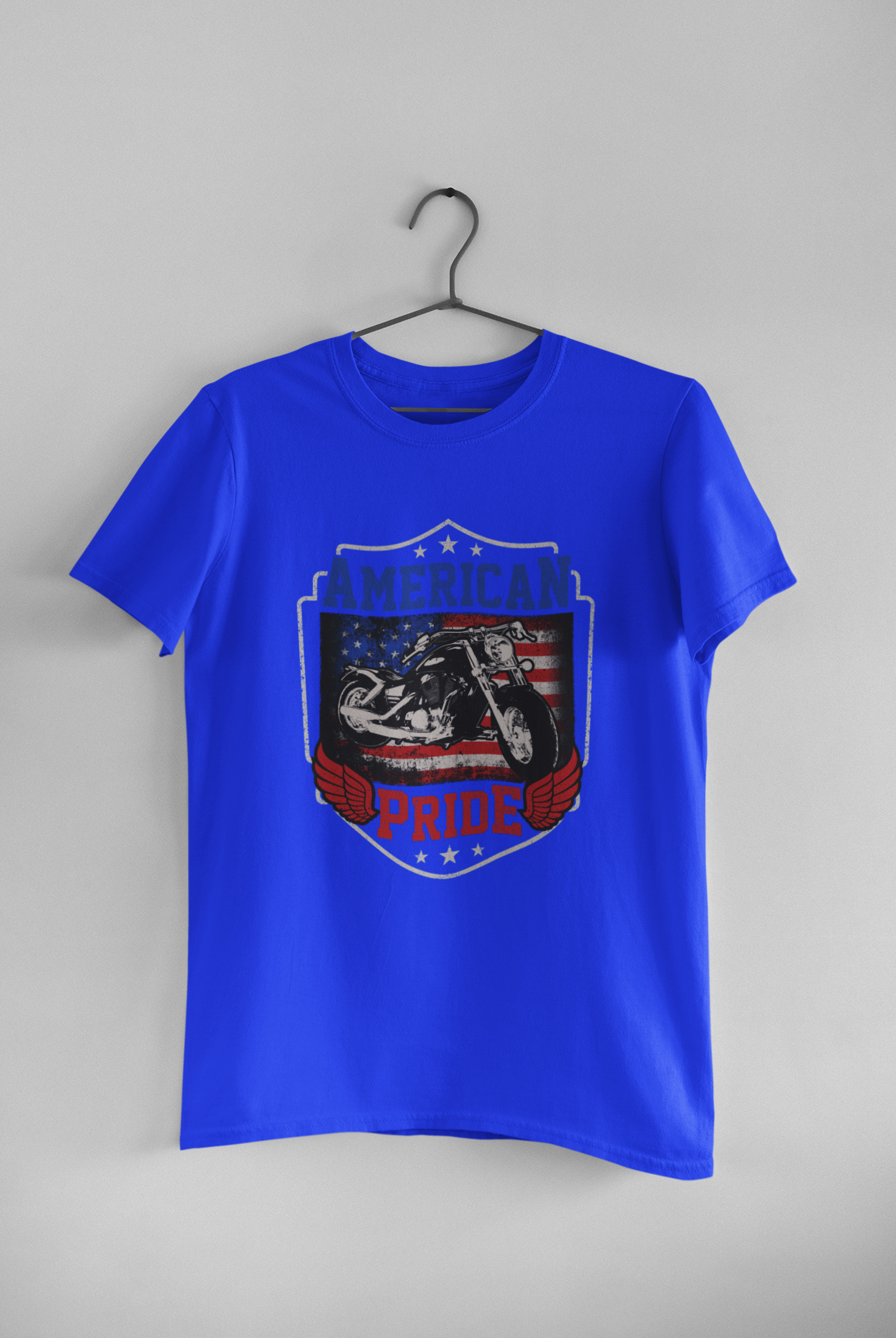 American pride biker unisex T-shirt