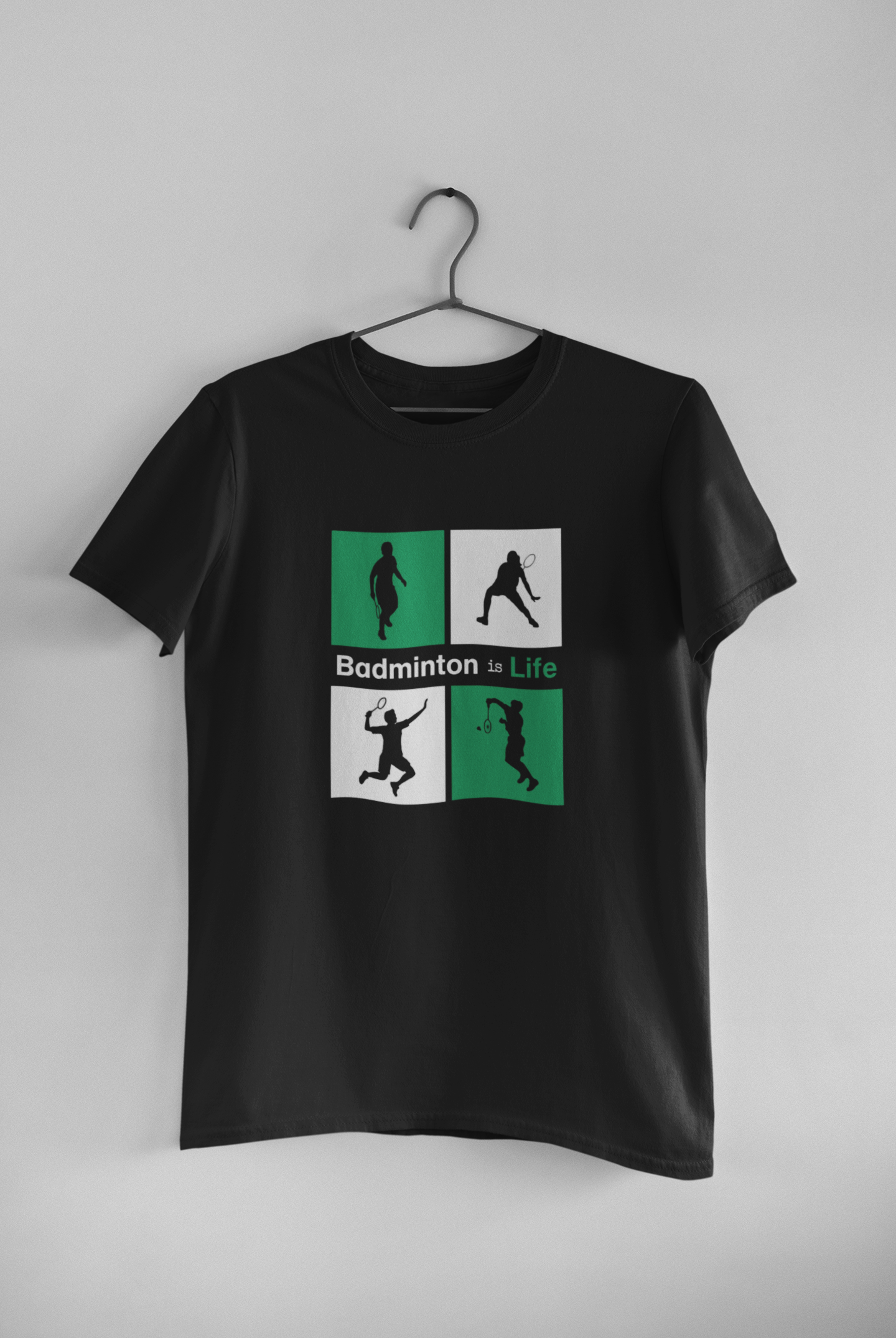 ‘Badminton is Life’ unisex T-shirt