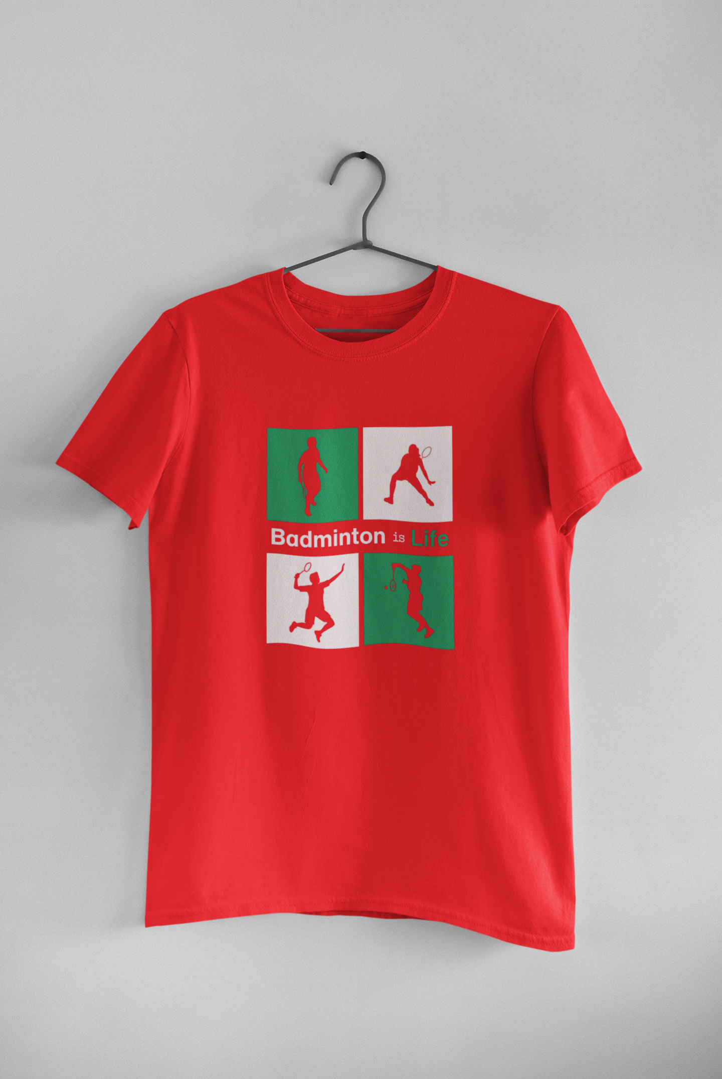 ‘Badminton is Life’ unisex T-shirt