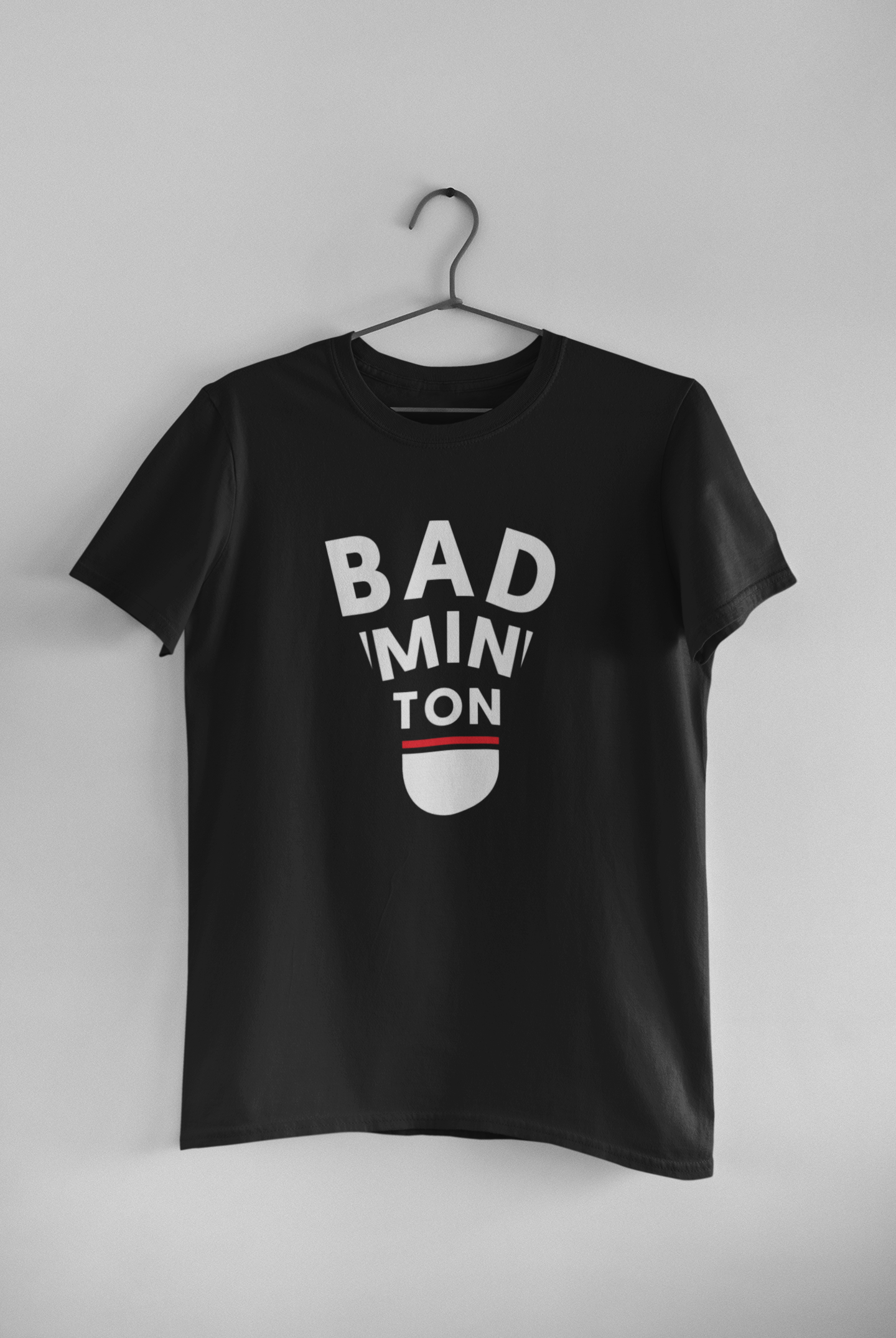 ‘Badminton Shuttlecock’ unisex T-shirt