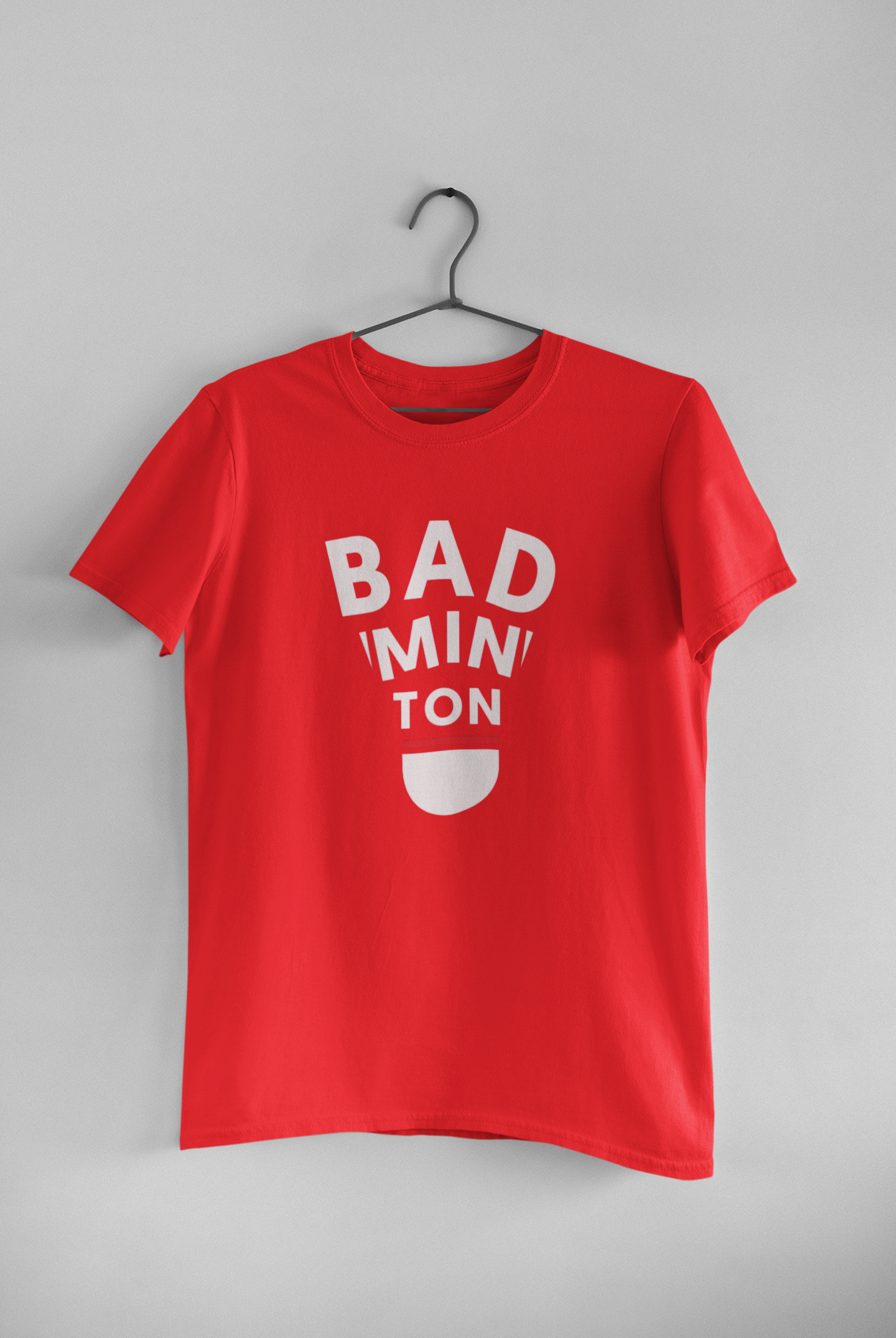 ‘Badminton Shuttlecock’ unisex T-shirt