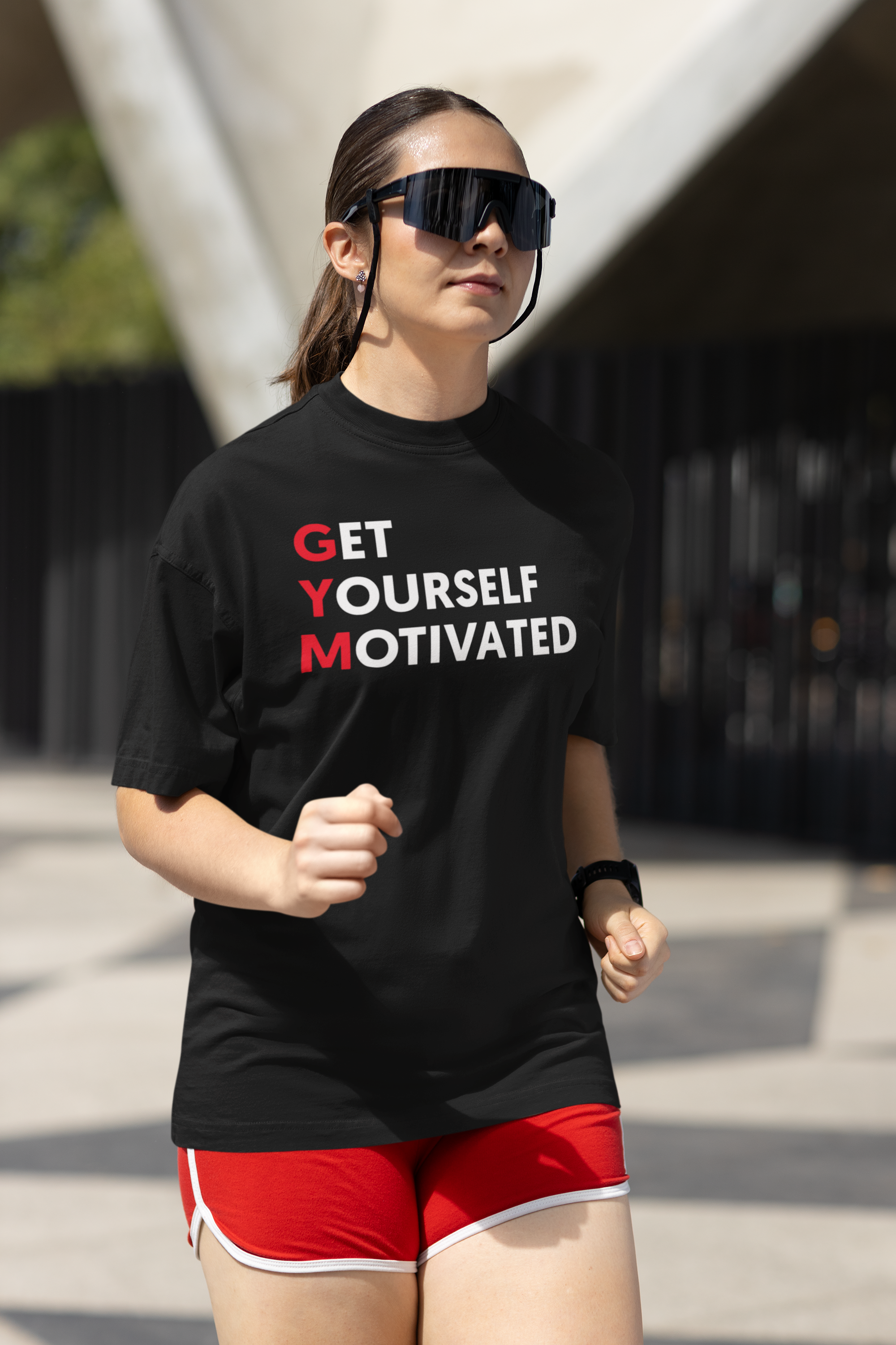 Get Yourself Motivated GYM Wome's T-SHIRT
