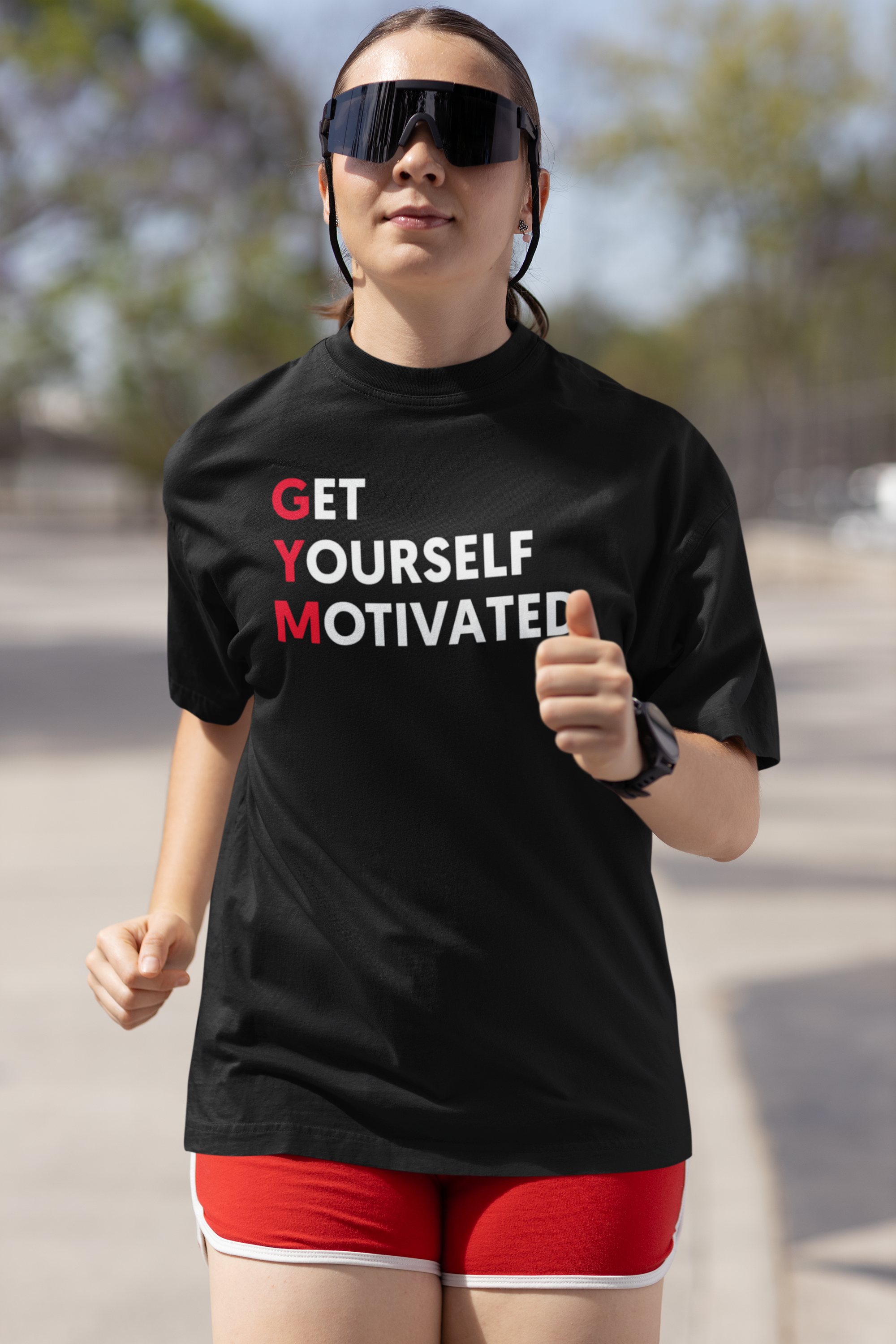 Get Yourself Motivated GYM Wome's T-SHIRT