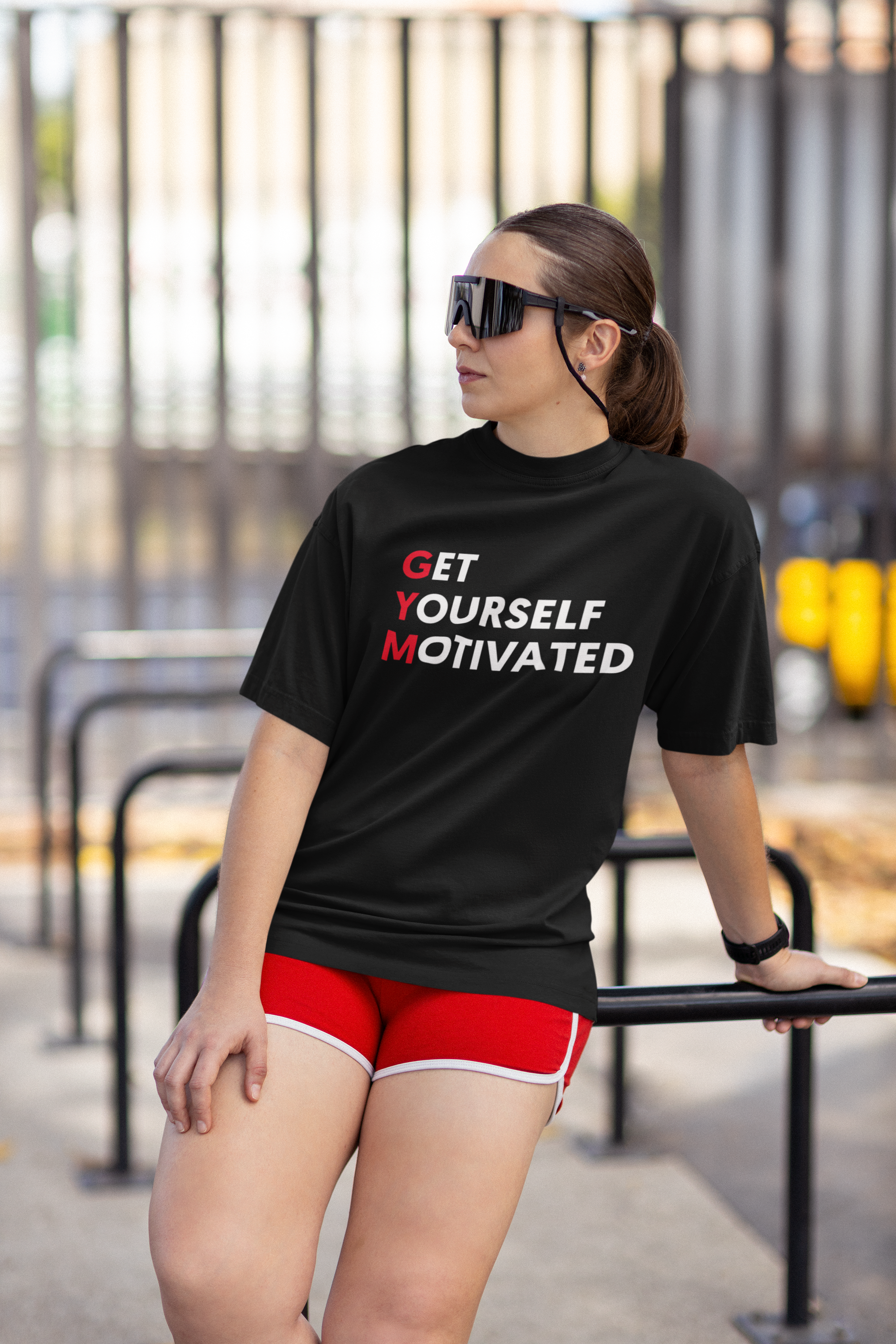 Get Yourself Motivated GYM Wome's T-SHIRT