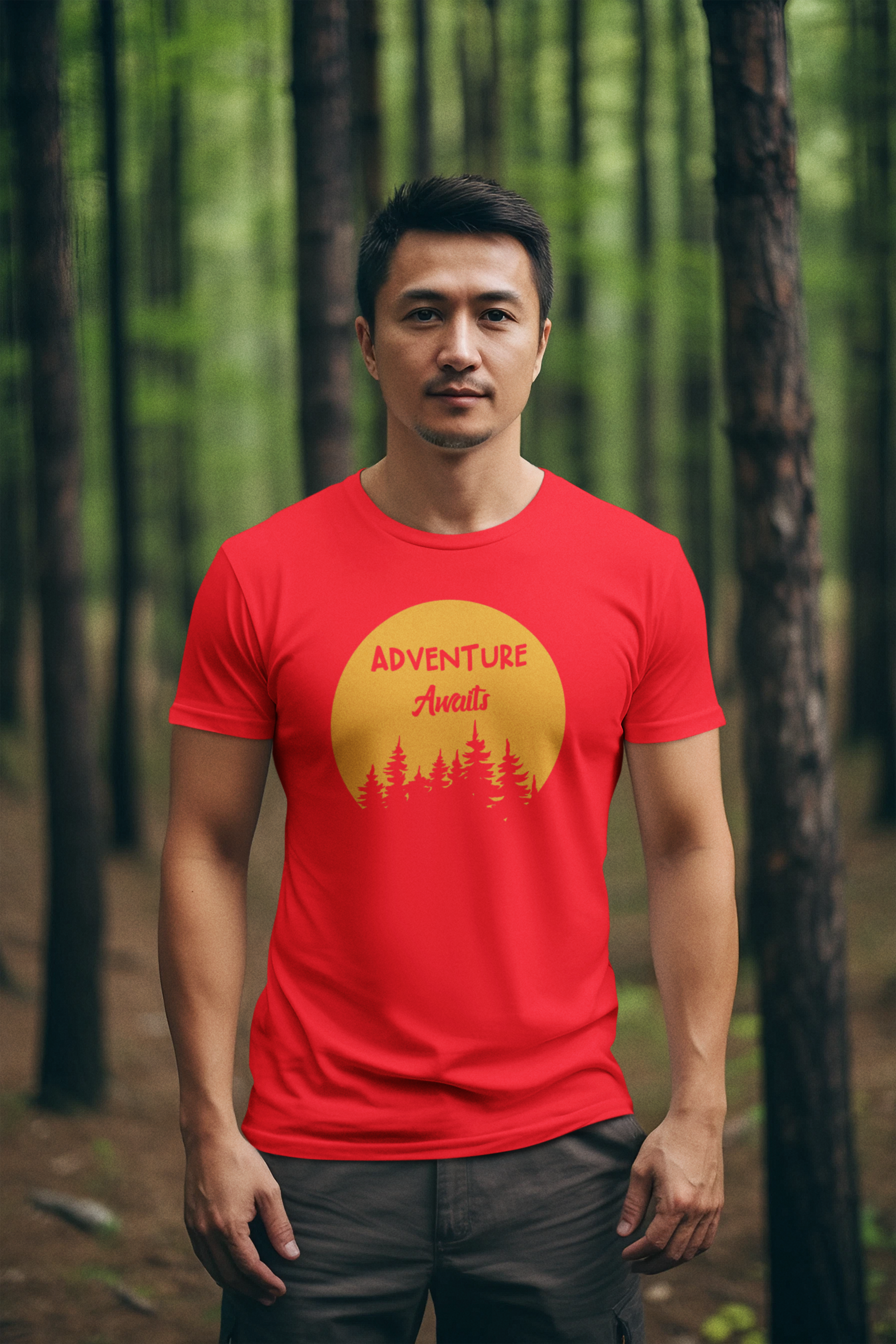 Adventure Awaits mens tshirt