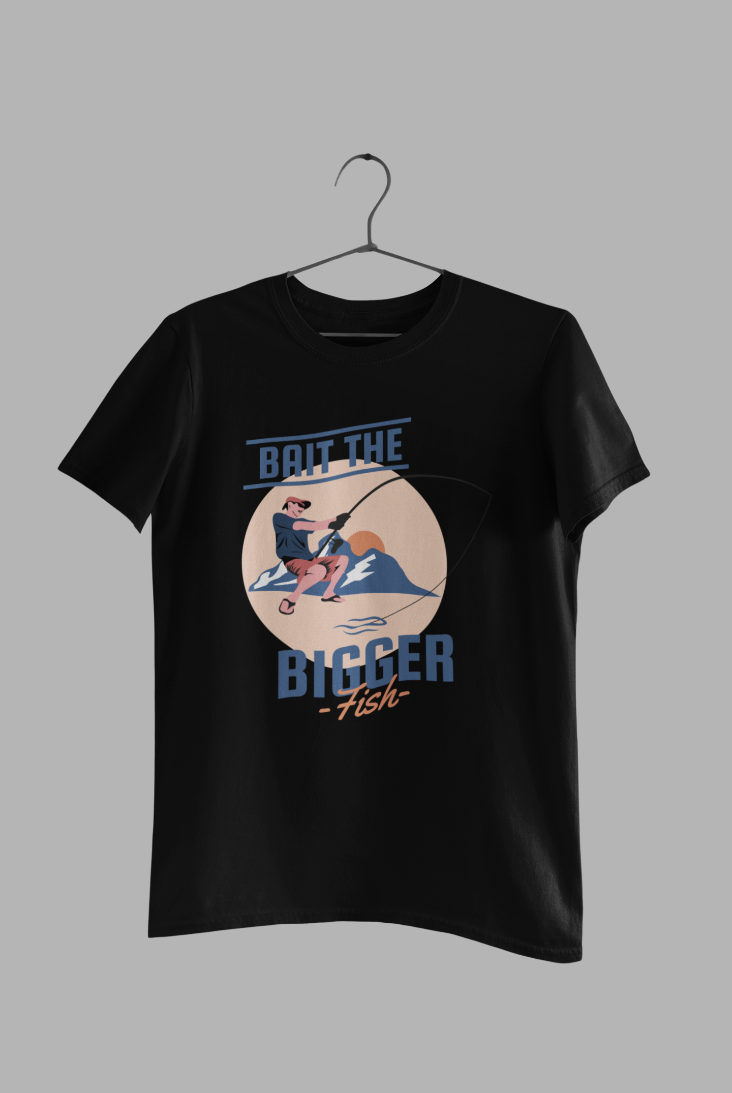 Beat the Bigger Fish Sunset unisex T-shirt (Copy)