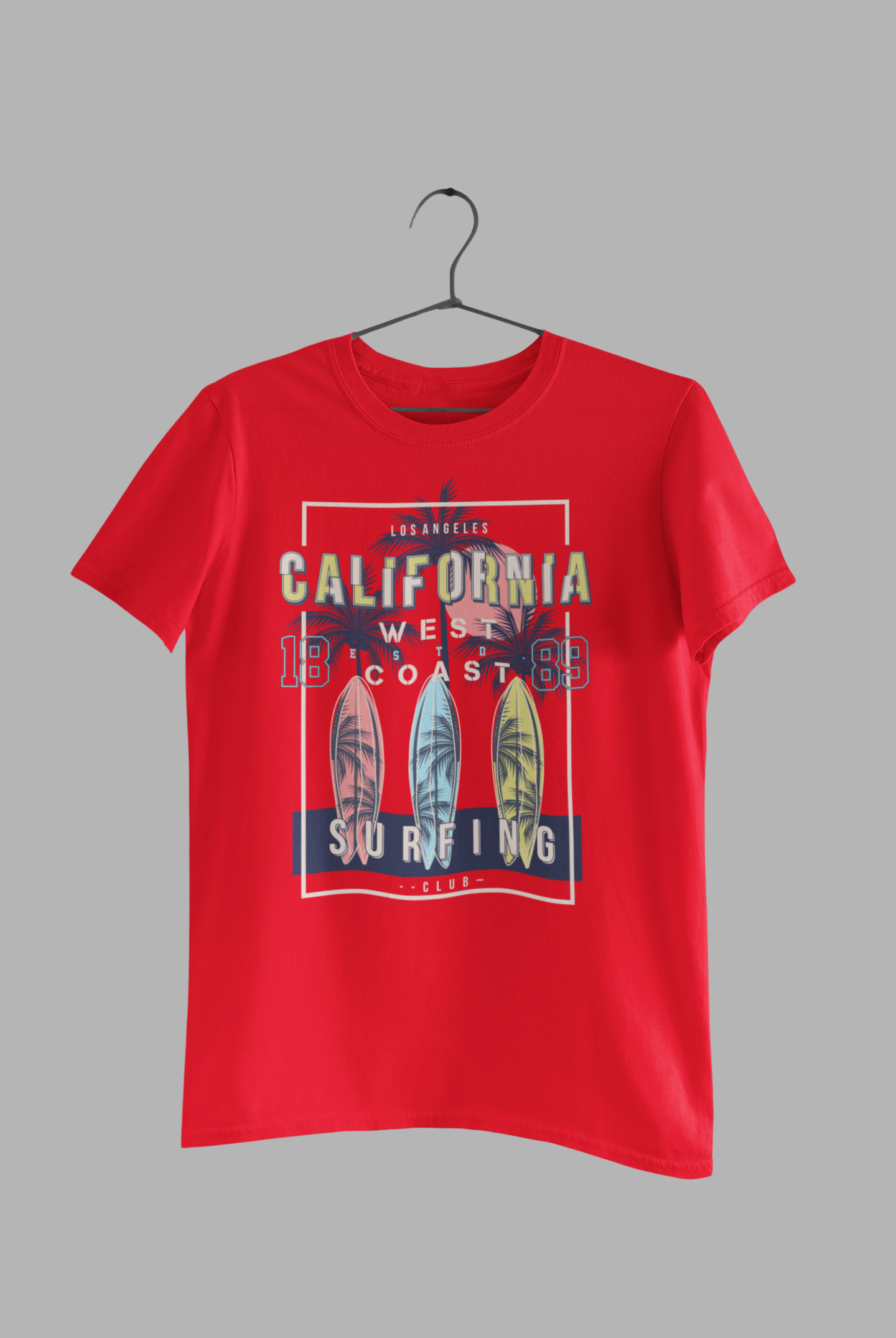 California West Coast Surfing unisex T-shirt