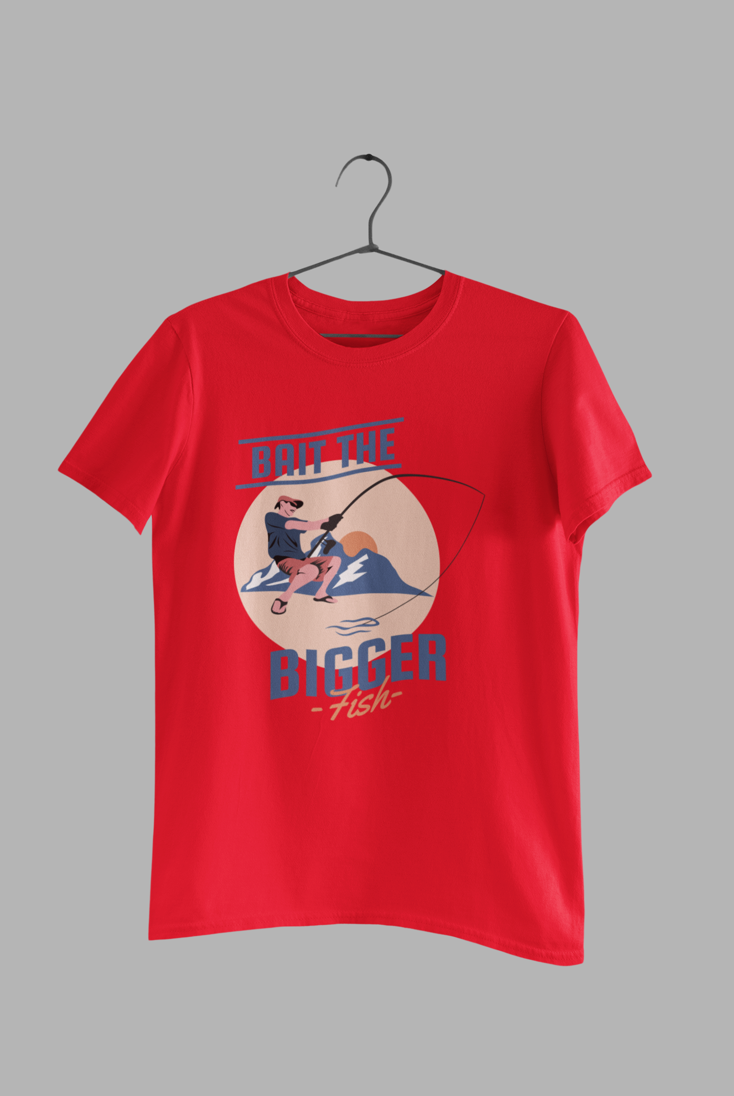 Beat the Bigger Fish Sunset unisex T-shirt (Copy)