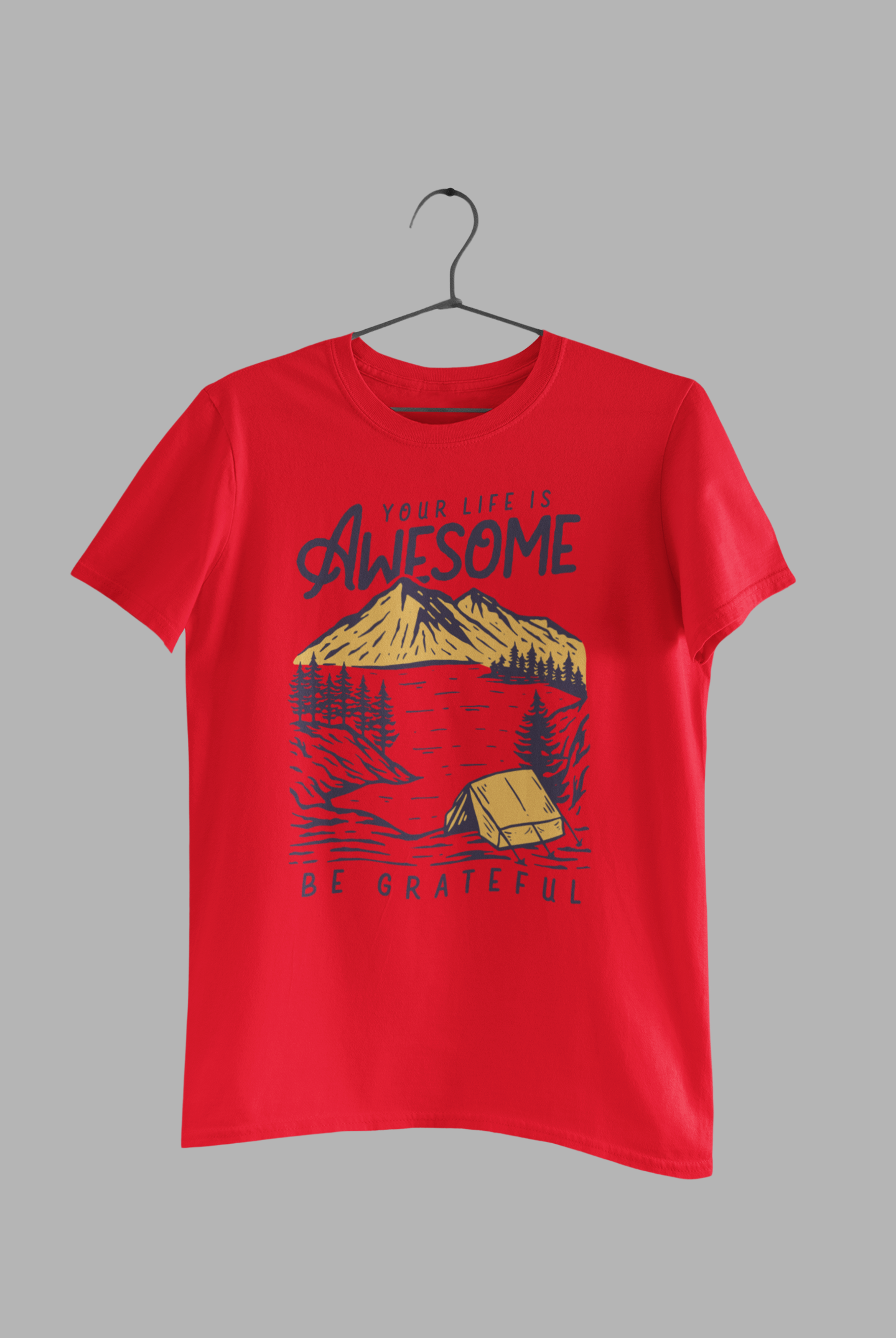Your Life is Awesome Sunset unisex T-shirt