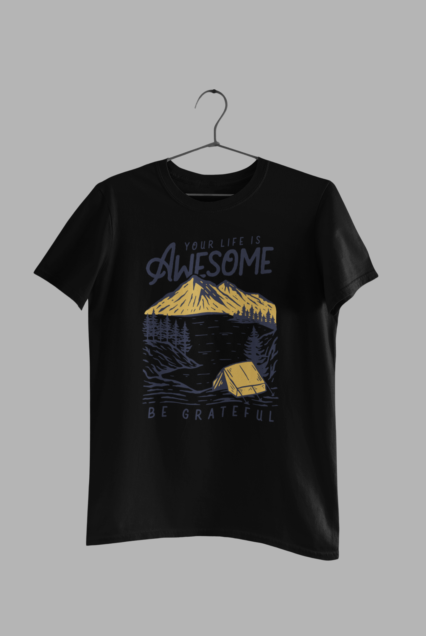 Your Life is Awesome Sunset unisex T-shirt