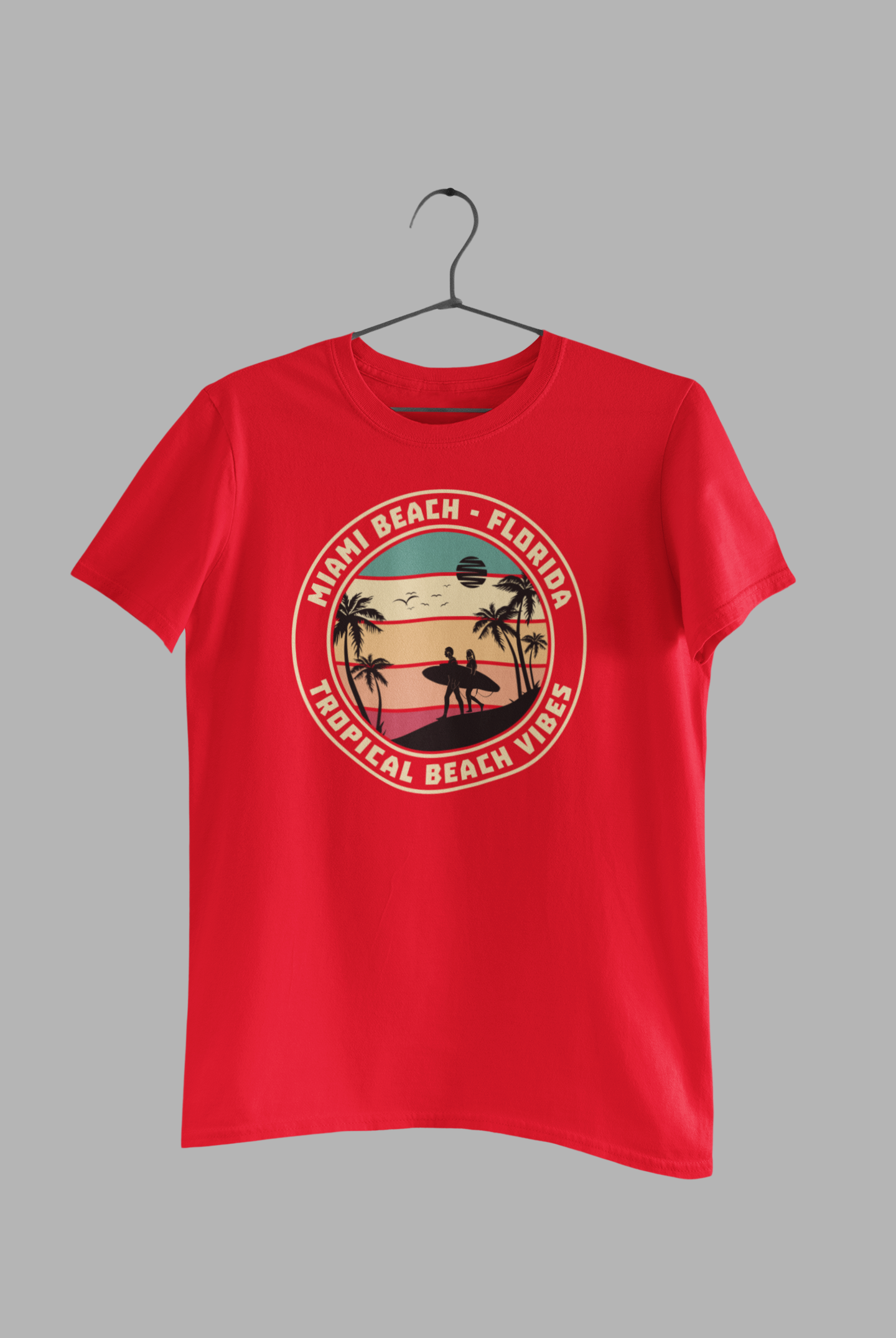 Tropical Beach Vibes unisex T-shirt