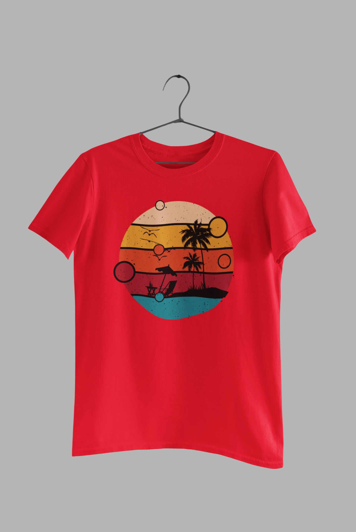 Beach Colourful Nature unisex T-shirt