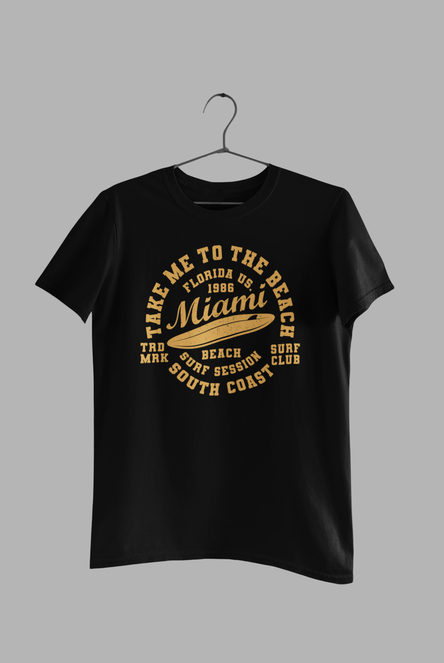 Take Me to the Beach Surf Club unisex T-shirt