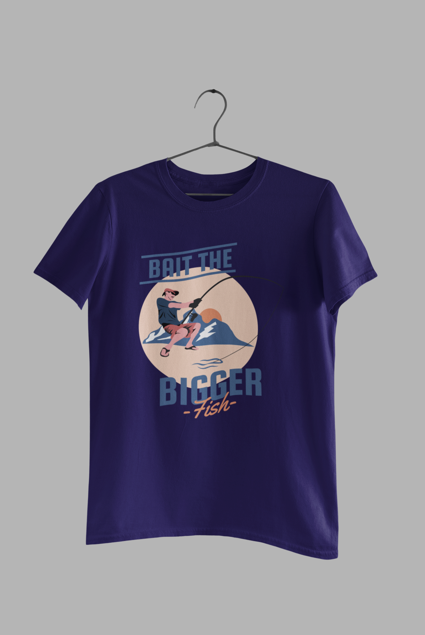 Beat the Bigger Fish Sunset unisex T-shirt (Copy)