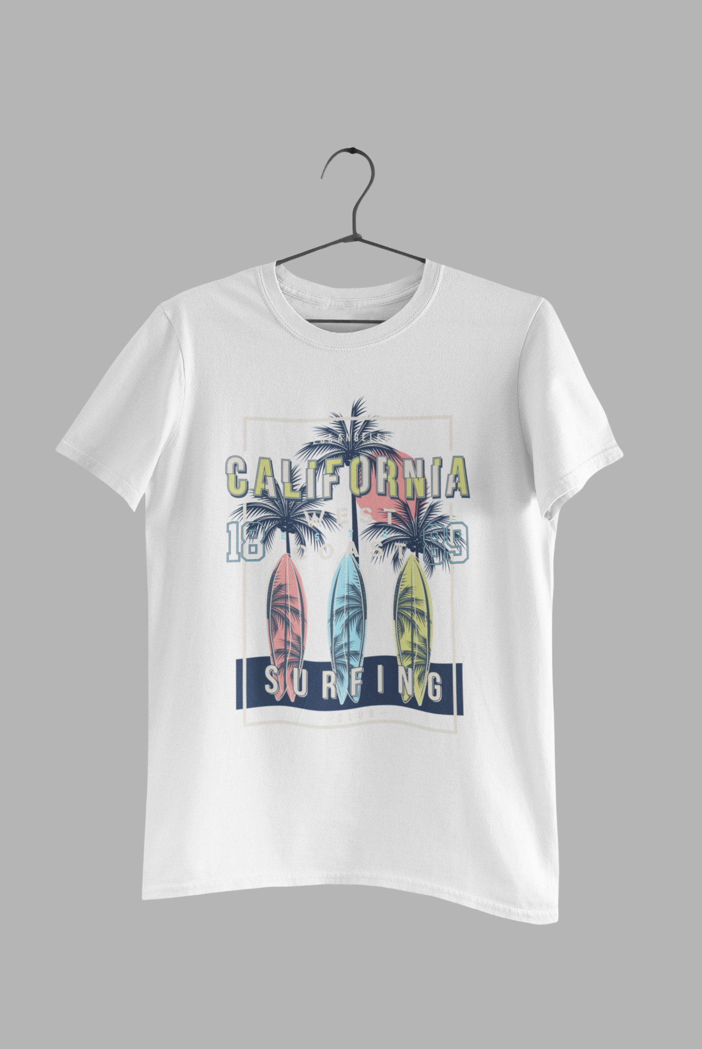 California West Coast Surfing unisex T-shirt