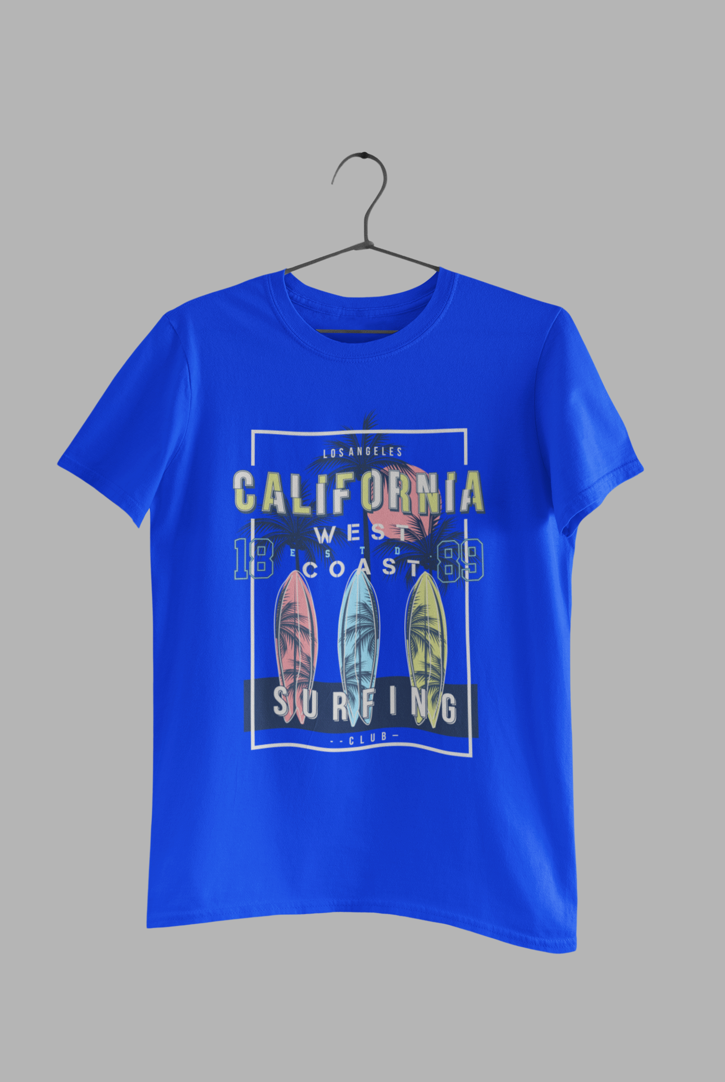 California West Coast Surfing unisex T-shirt