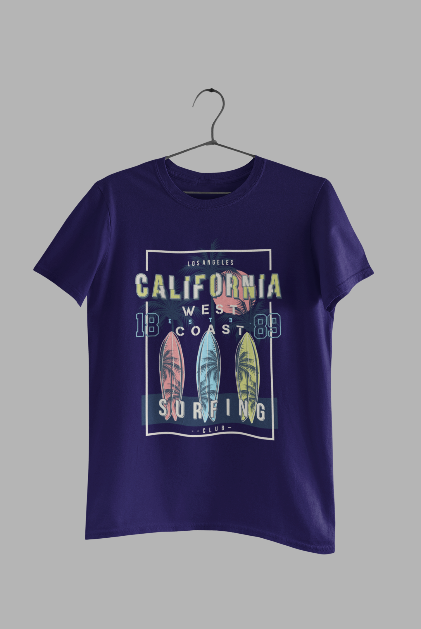 California West Coast Surfing unisex T-shirt