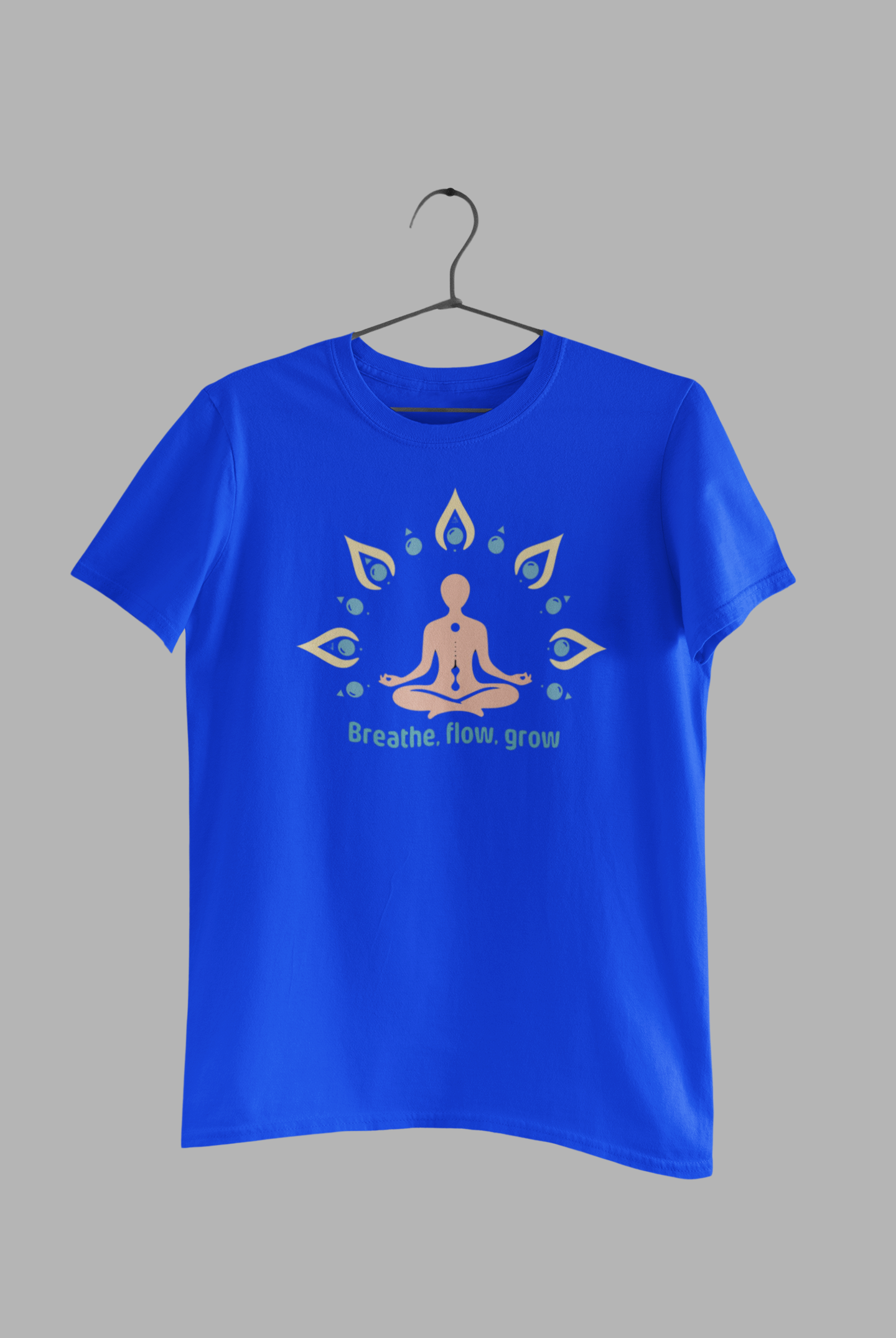 “Breathe Flow Grow Yoga unisex  T-Shirt”