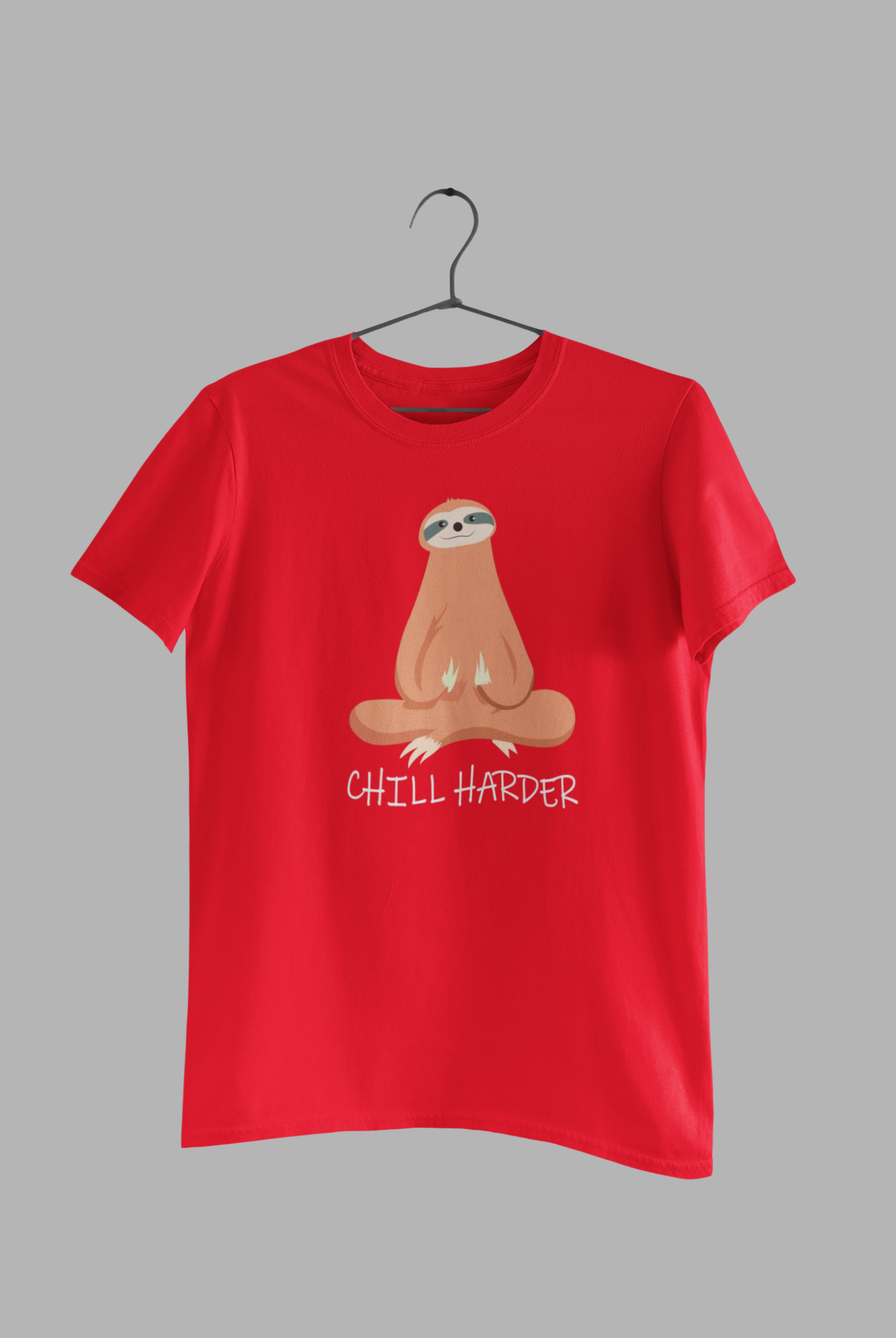 “Chill Harder Yoga unisex  T-Shirt”