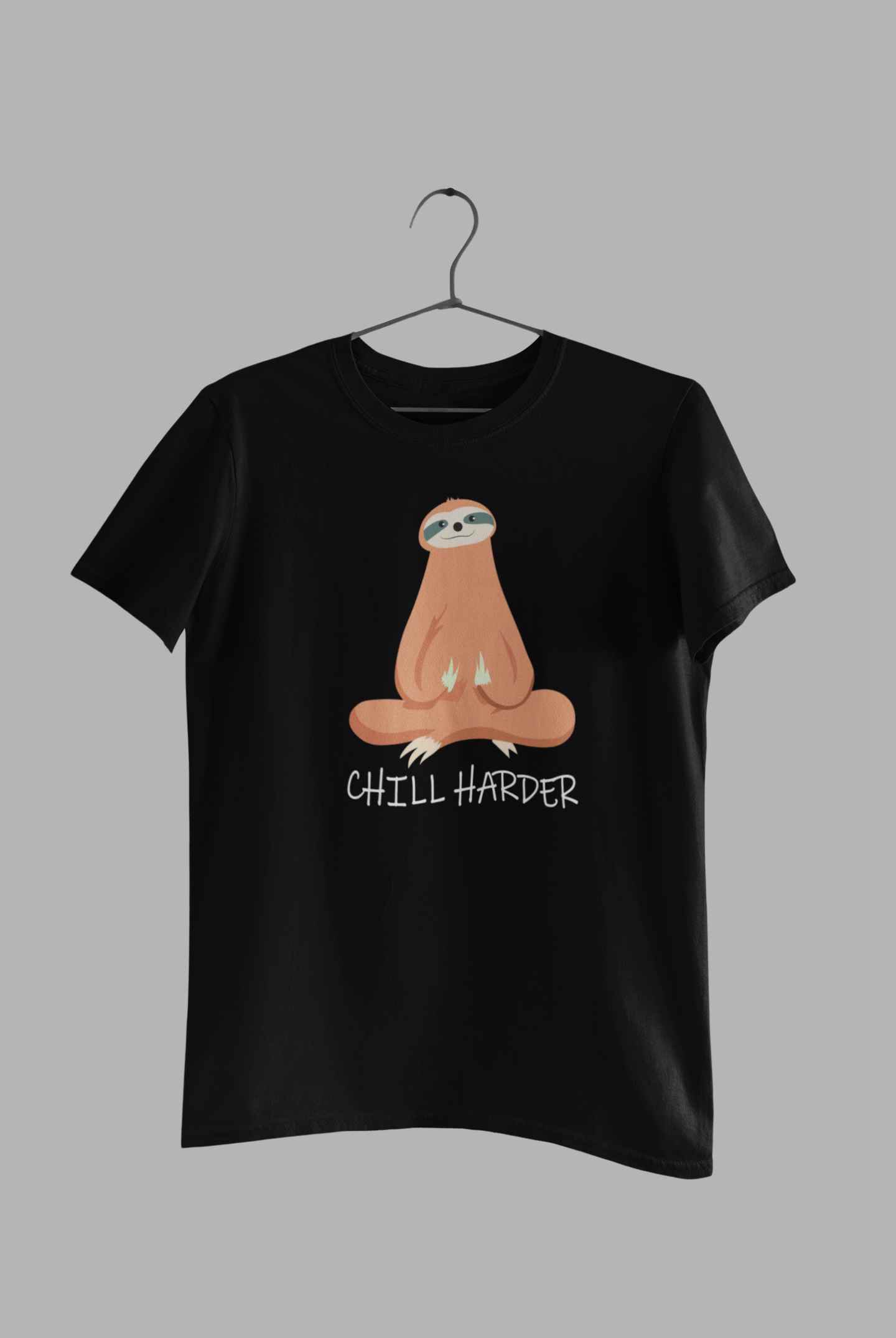 “Chill Harder Yoga unisex  T-Shirt”
